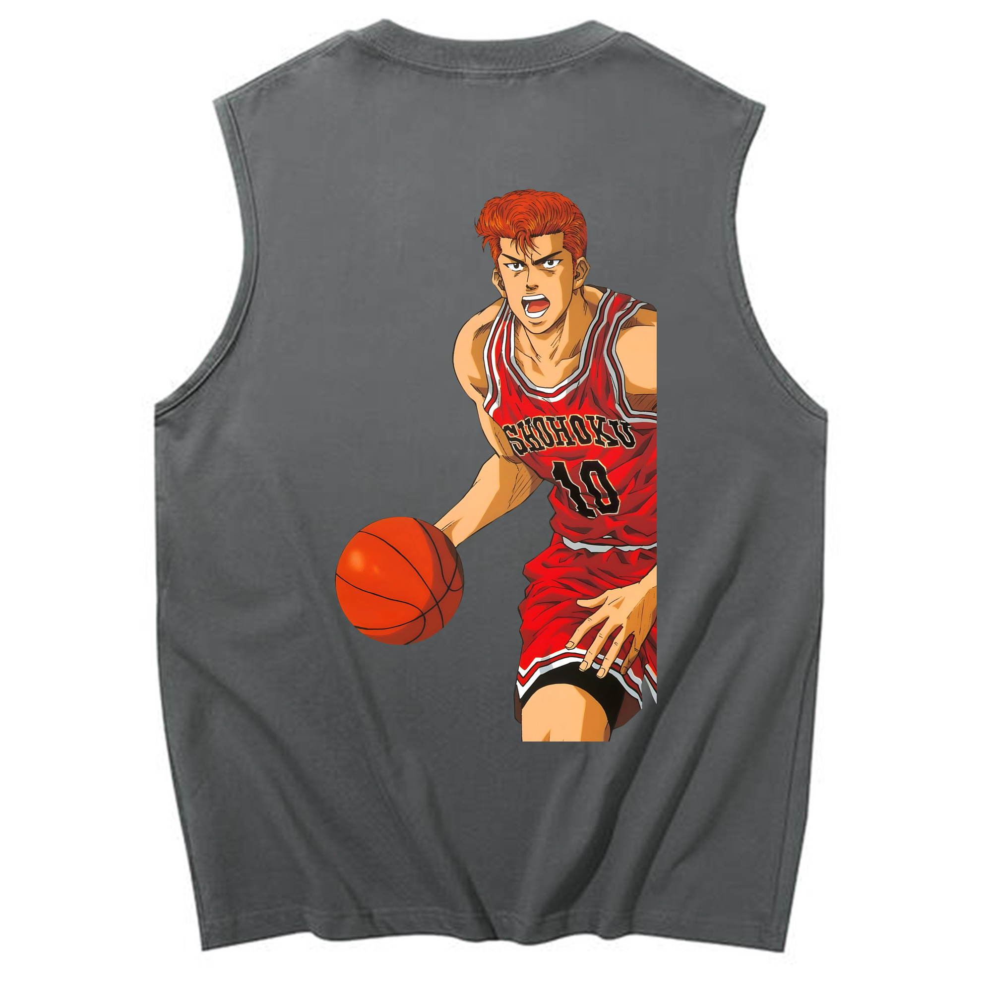 （画像用） SLAM DUNK／スラムダンク コットン100％タンクトップ（背面プリント）